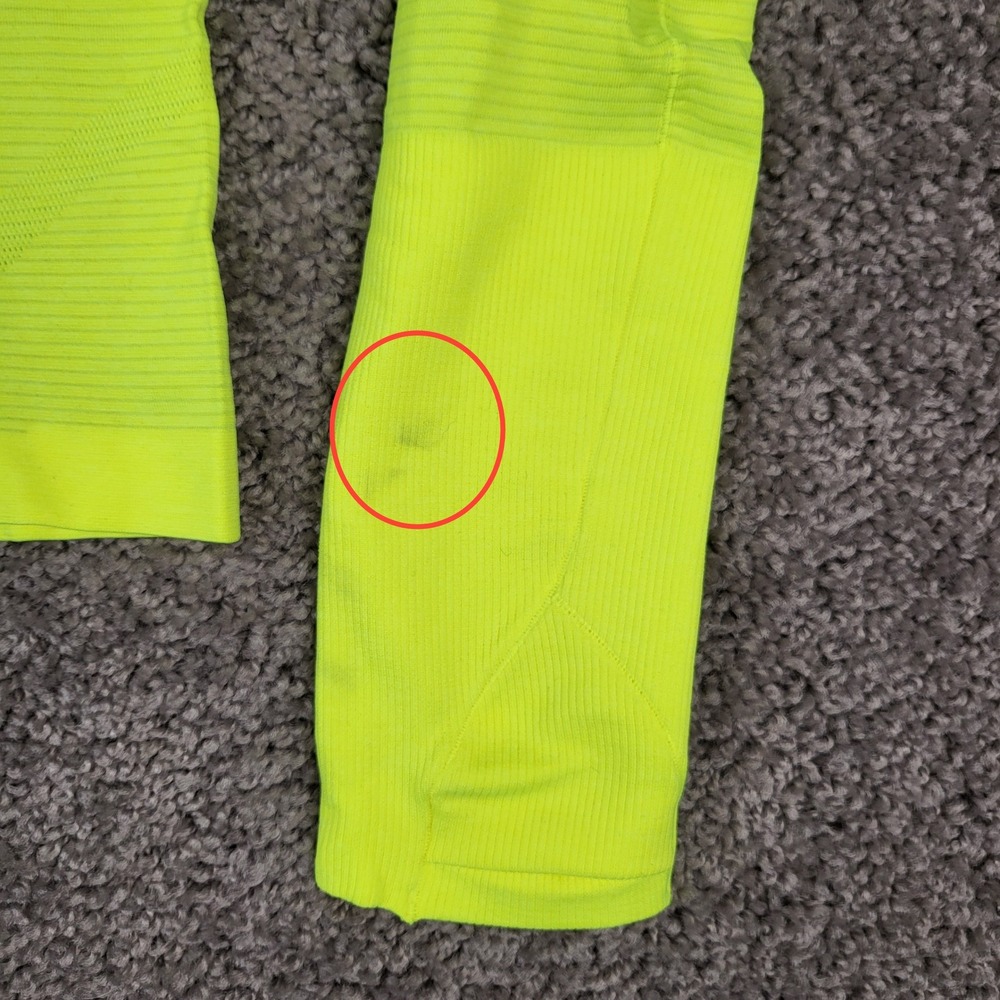 Lululemon Swiftly Tech LS 2.0 Race Women 6 Yellow NEW Flaw LW3DOBS HIYE - Picture 8 of 9